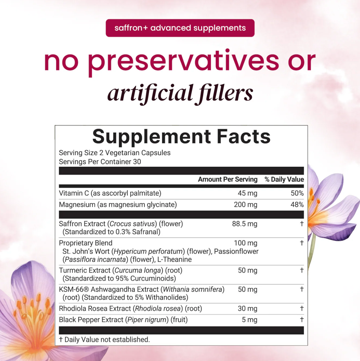Suplementos avanzados Organium® Saffon+