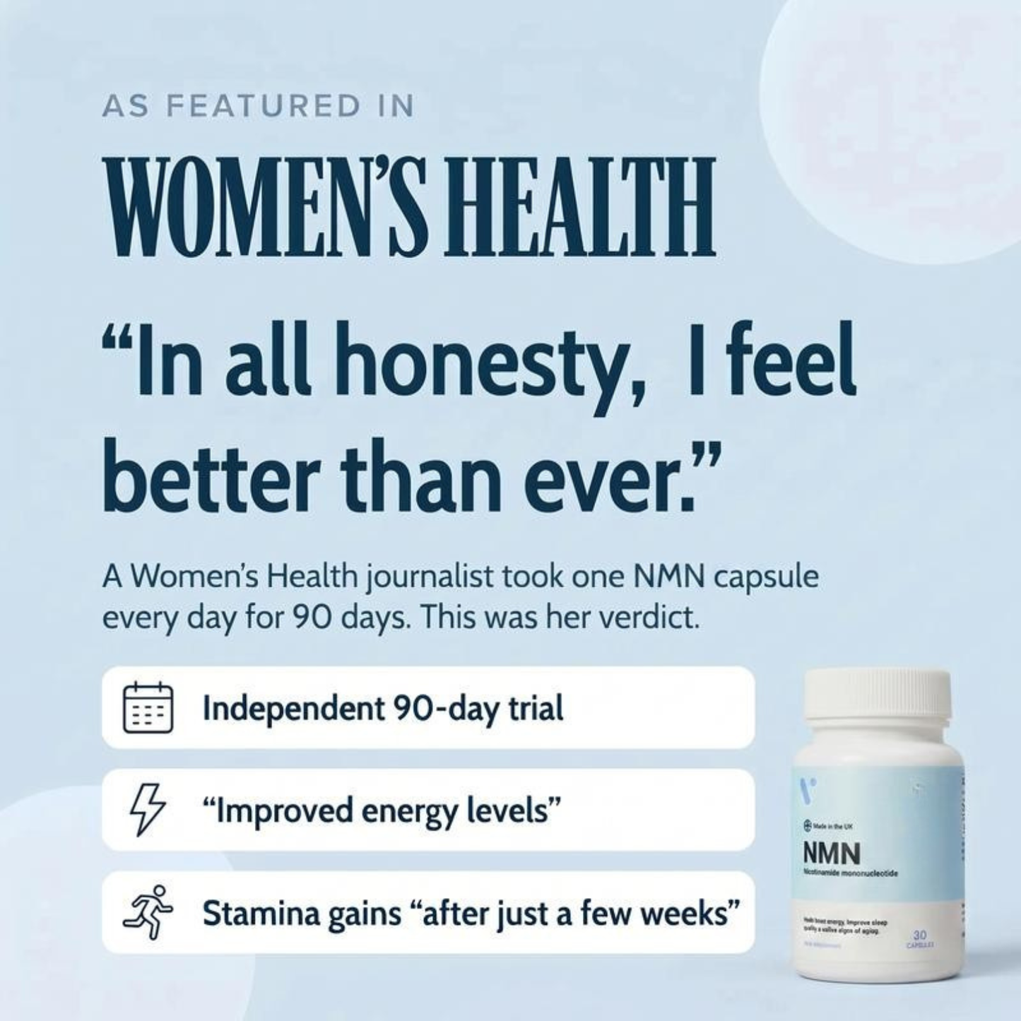 Pure NMN | 500mg Capsules