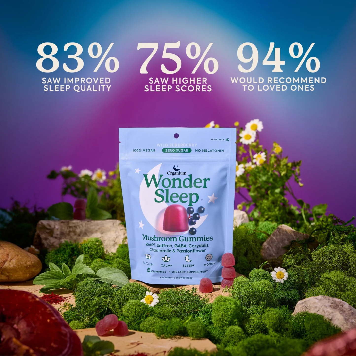 Organium Wonder Sleep Gummies
