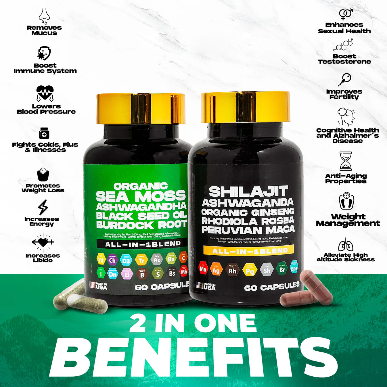 Sea Moss & Shilajit Power Bundle