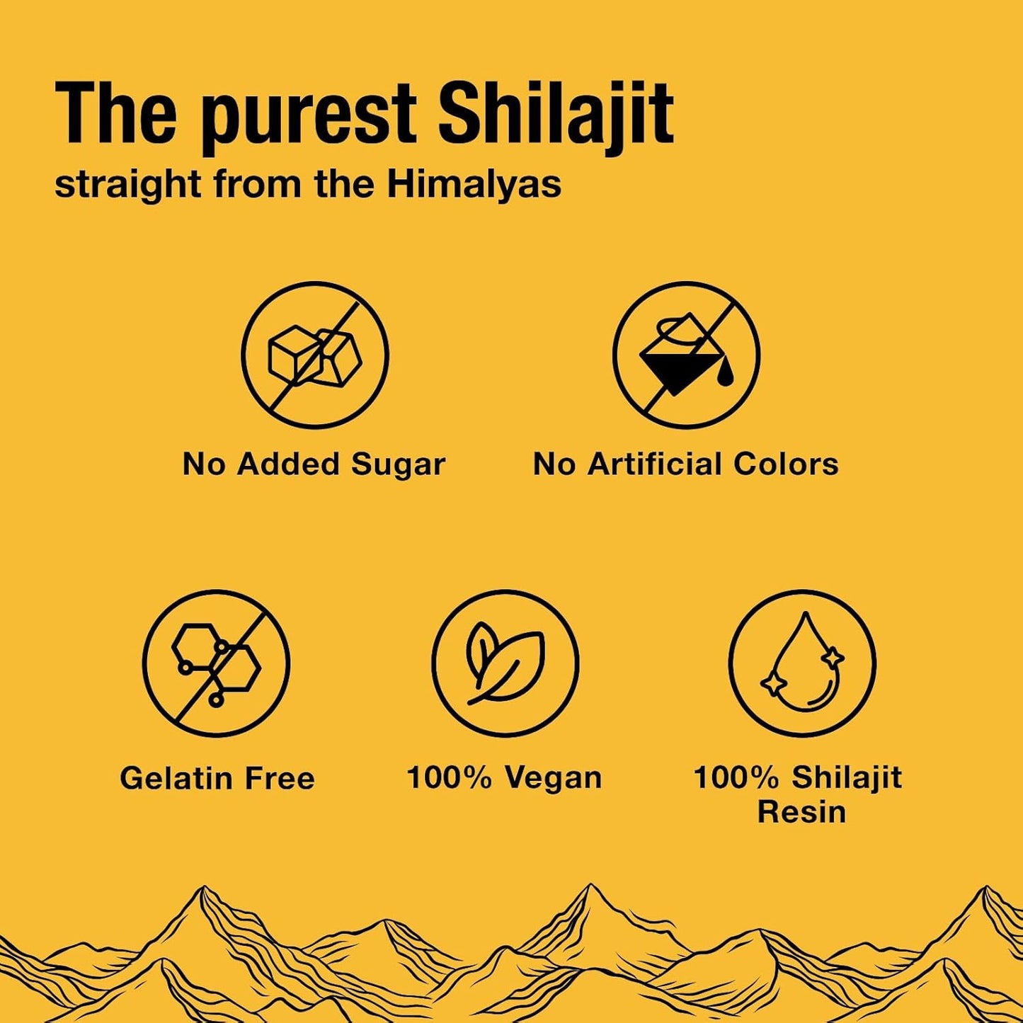 Arete Gominolas de Shilajit Puro